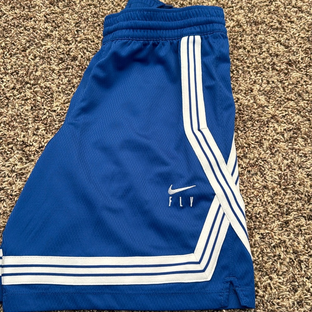 blue shorts!